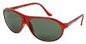VUARNET PX3000 CLASSIC RED AVIATOR SUNGLASSES 3002RME