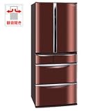 【エコポイント対象商品】パナソニック 603L 6ドア ノンフロン冷蔵庫(ロイヤルブラウンステンレス)Panasonic ECO NAVI NR-F601XV-T