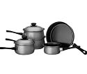 5PC ELITE BELLY PAN SET SILVER