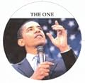Obama - The One Keychain