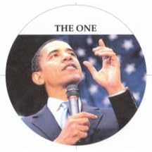 Obama - The One Keychain