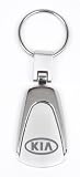 Kia Chrome Teardrop Keychain