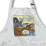Londons Times Funny Cat Cartoons - Cat Hires Mouse 4 Short Career - Aprons