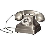 CROSLEY RADIO CR62-BC KETTLE CLASSIC DESK PHONE (BRUSHED CHROME)