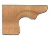 Ogive Bracket Foot Left Cherry 4