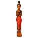 Hand-carved Thai ''Sawasdee Lady' Decorative Statue (Thailand)