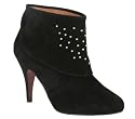 Manzoni Black Suede Sz 4