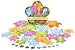 Dahlia Small Flower Box Blends: Hula Monkey Orange/Blue/Green/Pink