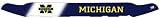 EGR College Logo Bug Deflectors - Michigan Wolverines, . Lcoln Mark LT 2006 - 2006