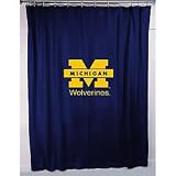 Michigan Wolverines Shower Curtain