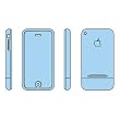 invisibleSHIELD for the Apple iPhone 1G (Full Body)