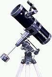 Black Baytronix AstroVenture 4.5 Reflector Telescope Fast f/4.4 EQ Mount