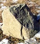 Well Cover Rock (Brown Granite)