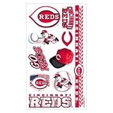 Cincinnati Reds Temporary Tattoos Set (Set of 6 Sheets)