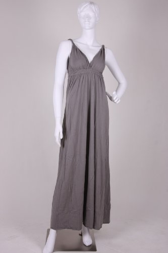 Gypsy 05 Organic Maxi Dress in Concrete