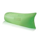 [リベルタ]LIBERTA エアーソファー エアーベッド インフレータブルラウンジチェア エアーマット アウトドア キャンプ BBQ ビーチ 海水浴 収納袋 グリーン