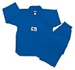 Taekwondo V-Neck Blue Complete Uniforms