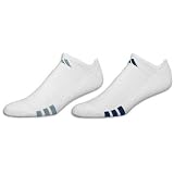 adidas Mens 3-Stripe No Show Sock 3-Pack