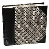 MCS - Uptown Collection - Jute, Black Diamond Weave, 200 Pocket Photo Album