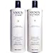 Nioxin System 2 Cleanser & Scalp Therapy DUO (33.8 Oz)