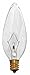 AERO-TECH 60W, B10 Incandescent Light Bulb