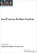 Book Best Practices for Best Practices