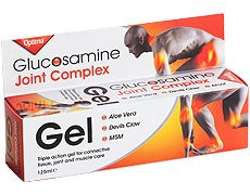 Glucosamine Joint Complex Gel 125ml Aloe Pura Nutritional Supplements