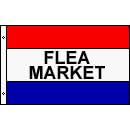 Flea Market Message Flag Nylon 3 ft. x 5 ft. from Flea & Tick Products
