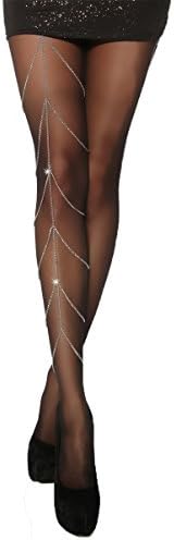 Sparkling leg chain One Size (Einheitsgröße)