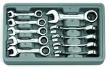Stubby Metric Comb GearWrench Set