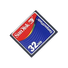 32MB CF (Compact Flash) Card Sandisk SDCFB-32 (CNY)