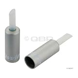 Jagwire 5mm Lined Alloy End Caps, Silver, Bottle of 50