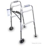 Drive Deluxe Folding Walker with 5