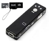 Mini DVR Video Recorder, 2 Hours Record time, with BONUS 4GB MicroSD Memory Card and DBROTH Card Reader