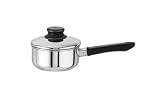 1-Quart 18/10 Stainless Steel Sauce Pan with Lid