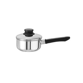 1-Quart 18 10 Stainless Steel Sauce Pan with Lid by visiondecor Furniture
