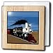 Happy Train - 6 Inch Tile Napkin Holder