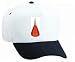 White Cap with cone, indian, horn, shaped, headdress, northeastern, naga