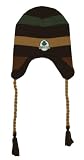 Guinness Clover Logo Beer Striped Adult Pilot Laplander Hat