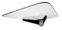 Vantage Point AXWG-01B Glass Component Shelf - Black for AXWG-03B