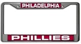Philadelphia Phillies Laser Cut Chrome License Plate Frame