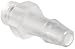 Amazon price tracker, Amazon price history charts, Value Plastics K230-6 Natural Polypropylene Tube Fitting, 200 Series Barbed Adapter, 1/8" (3.2 mm) Tube ID x 10-32 UNF (Pack of 25)
