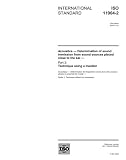 ISO 11904-2:2004, Acoustics - Determination of sound immission from sound sources placed close to the ear - Part 2: Technique using a manikin