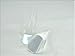 Clear Acrylic Ring Cone Jewelry Display Stand, Pack of 10 pieces