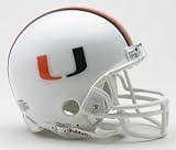 Miami Hurricanes Riddell Mini Football Helmet