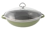 Chantal 3 1/4 Quart Party Pan, Glossy Garden Green