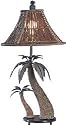 Metal Palm Tree Lamp