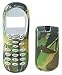 Camouflage Faceplate Cell Phone Cover for Motorola V120e V120c V120t V120x Cell Phone