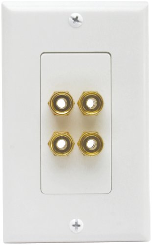 Electronics: Terk 4 Hole Speaker Connector  SC4W   SC4W 