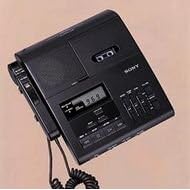 Microcassette Recorder Transcribe Model BM845D with Quick Erase by Sony Magnetic Products